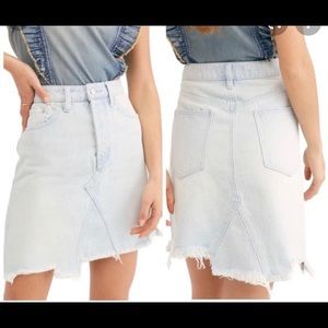 NWT free people going rogue tidal wave skirt
